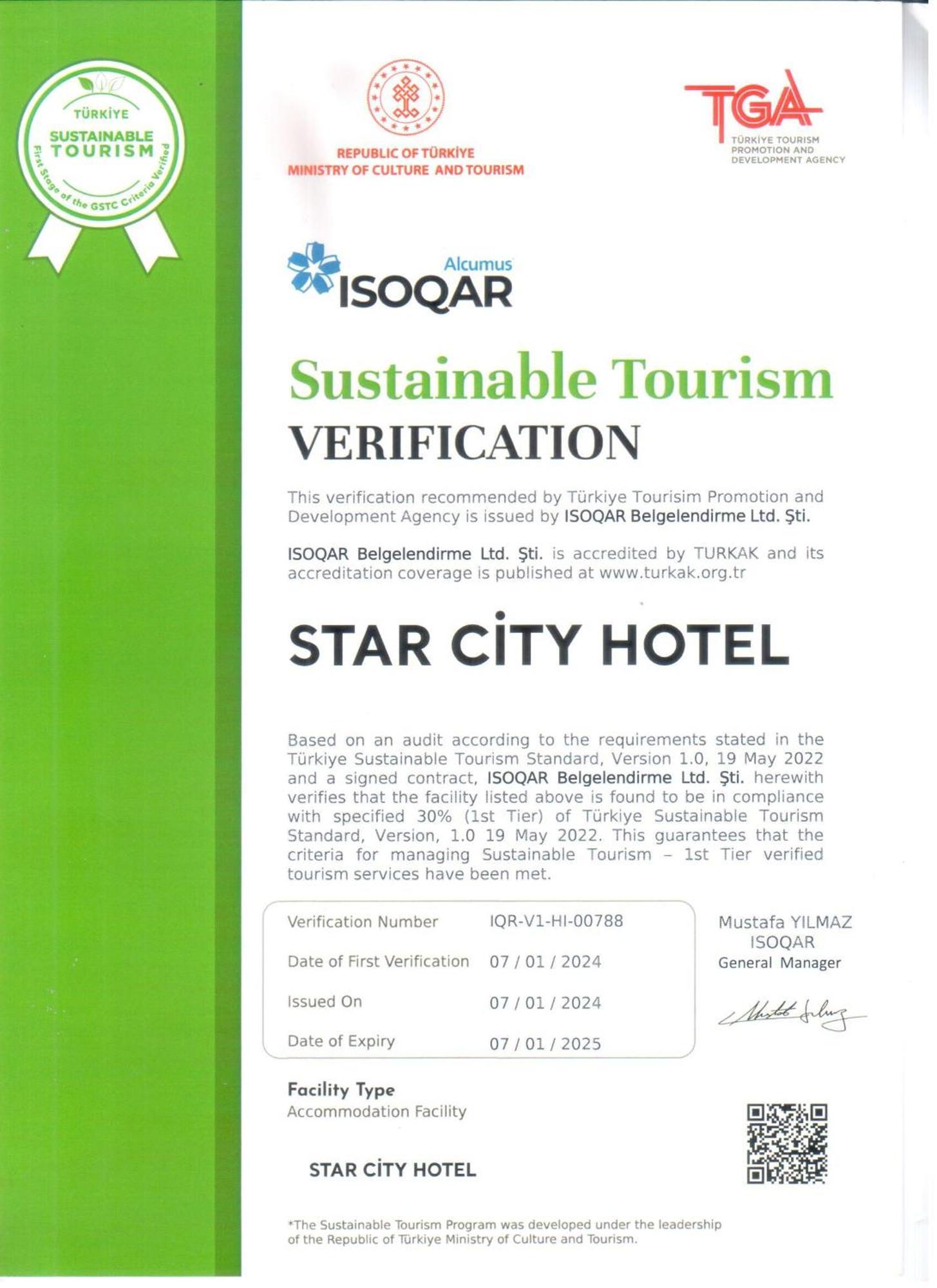 Star City Hotel Istanbul Exterior photo